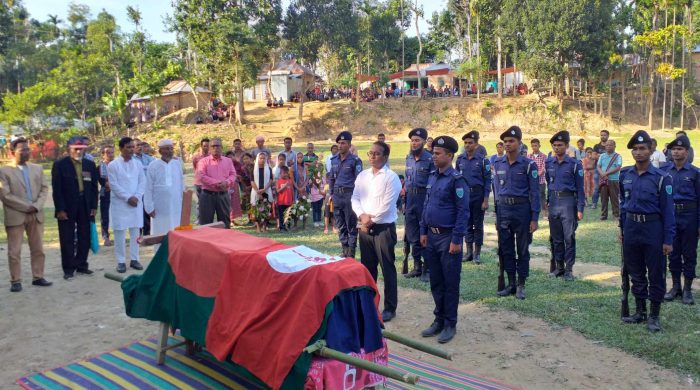 Freedom fighter Afrika Suting was buried with state honor